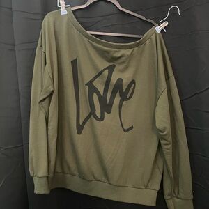 Love sweatshirt